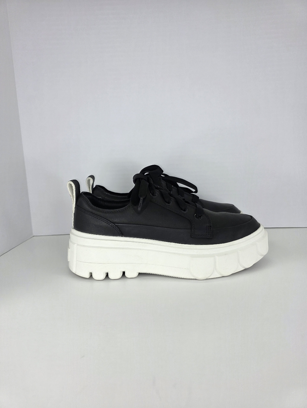 Sorel Womens Caribou X Sneakers Size 8.5 Black Leather Platform Waterproof Shoes - Picture 8 of 14